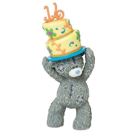 Sweet 16th Birthday Cake Me to You Bear Figurine £11.10